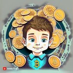 Firefly a boy surrounded by crypto coins 89853.jpg