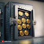Firefly a locker with full of crypto coins guarded by security 55073.jpg
